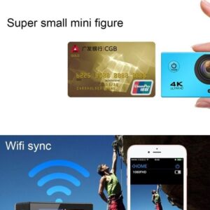 F60 2.0 inch Screen WiFi Sport Action Camera - Silver