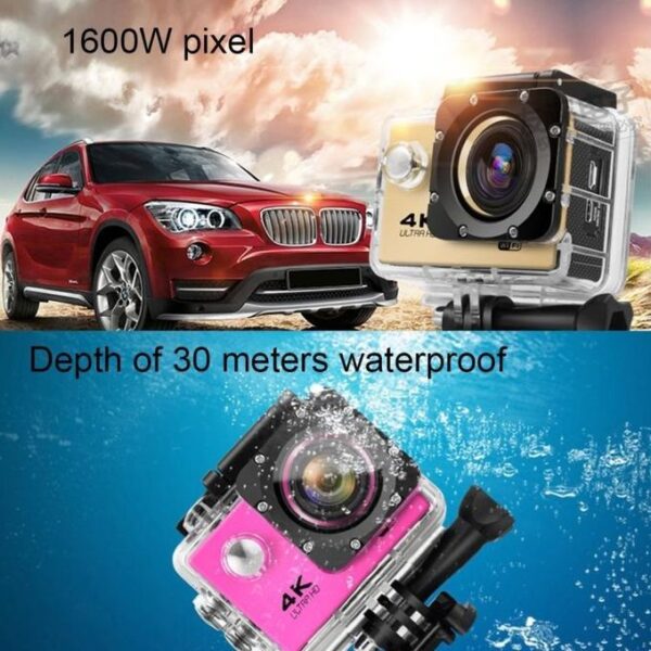 F60 2.0 inch Screen WiFi Sport Action Camera - Silver