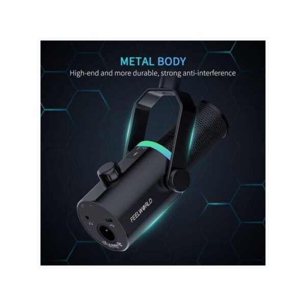 FEELWORLD PM1AS XLRUSB Dynamic Microphone