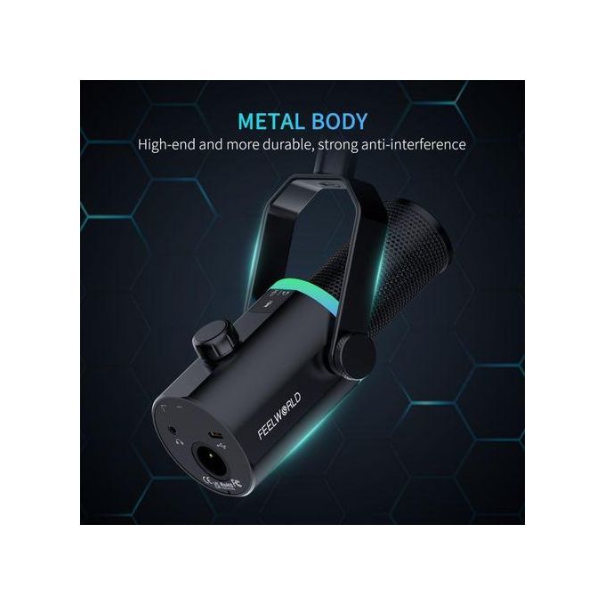FEELWORLD PM1AS XLRUSB Dynamic Microphone