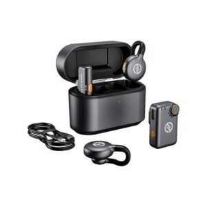 Hollyland LARK M2S Combo 2-Person Wireless Microphone System for Cameras and Mobile Devices - Black