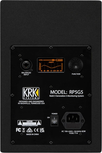 KRK RP5G5 ROKIT 5 Generation Five 5" Powered Studio Monitor Pair 5 Inches Pair