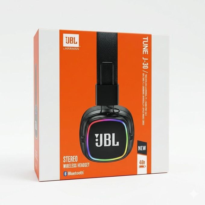 Professional DJ Wireless Bluetooth Headphones - High Power Bass Over-Ear Studio Monitor Headset