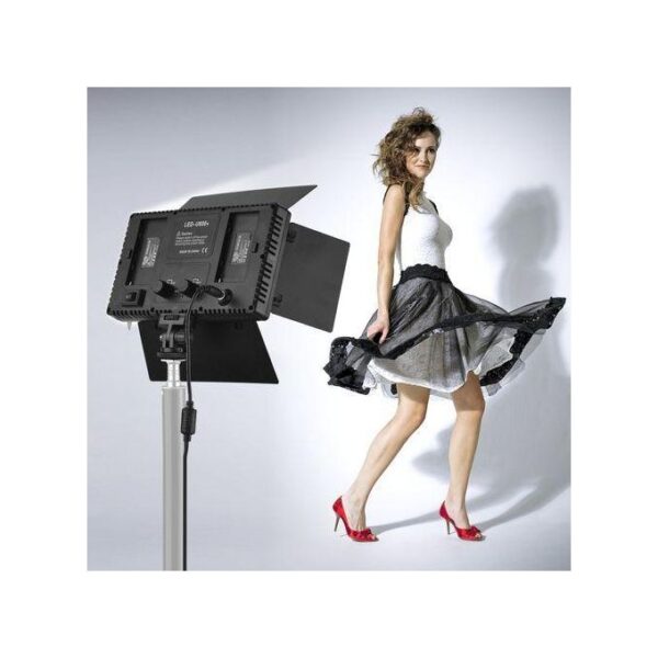 Professional Led Camera Video Light with tripod stand - Black