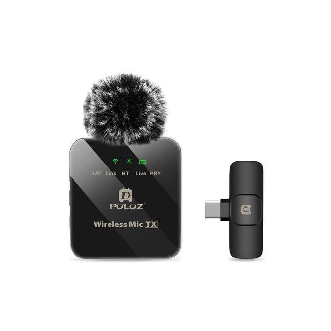 Puluz PULUZ Wireless Lavalier Microphone For Type-C Phone