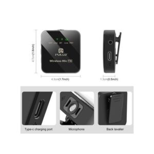Puluz PULUZ Wireless Lavalier Microphone For Type-C Phone