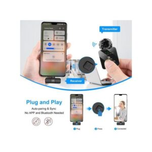 Puluz PULUZ Wireless Lavalier Microphone For Type-C Phone
