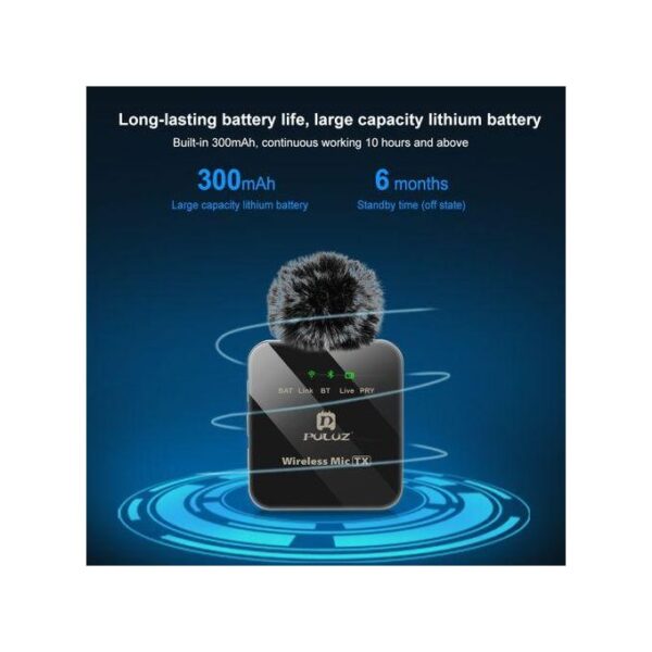 Puluz PULUZ Wireless Lavalier Microphone For Type-C Phone