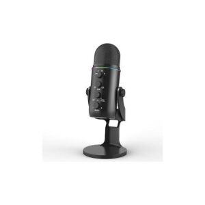 RGB USB Condenser Microphone with Stand – Podcast, Streaming & Recording