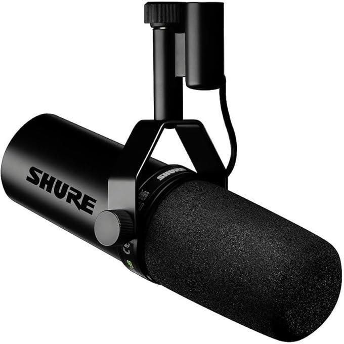 Shure Professional Sm7db Dynamic XLR Microphone - Black