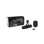 SM7B Professional Streaming Podcast PC Microphone Studio Cardioid Condenser Mic , Studio Microphone Cardioid Dynamic CloseTalk Microphone Vocals Recording