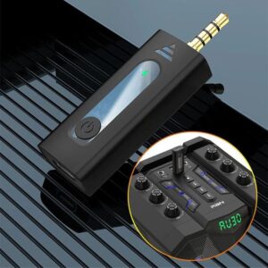 Wireless 3.5mm Lavalier Microphone Intelligent Noise Reduction Mic for Camera Speaker Computer Live Broadcast Recording Mic