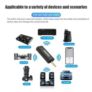 Wireless 3.5mm Lavalier Microphone Intelligent Noise Reduction Mic for Camera Speaker Computer Live Broadcast Recording Mic