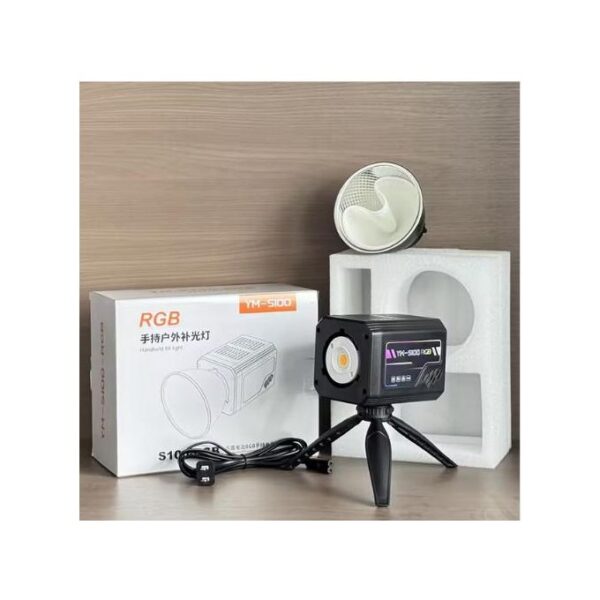 YM-S100 RGB 80W Rechargeable Handheld Photography Light